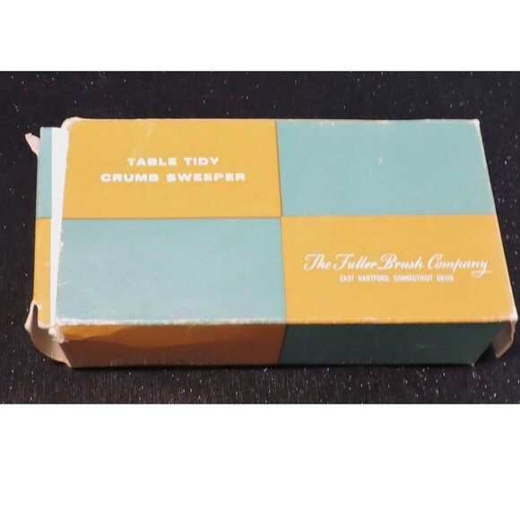Vintage Fuller Brush Table Top Crumb Sweeper In Original Box Dining Kitchen - Picture 4 of 8